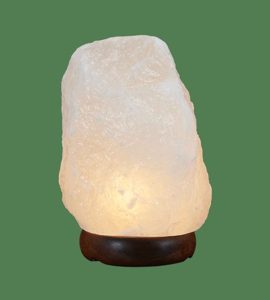 Large white hot sale himalayan salt lamp